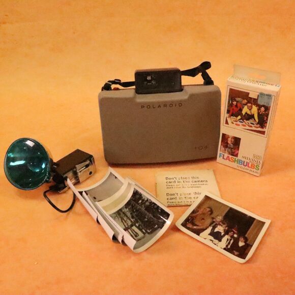 Vintage 1960's Polaroid Land Camera Automatic 103 - Picture 7 of 15
